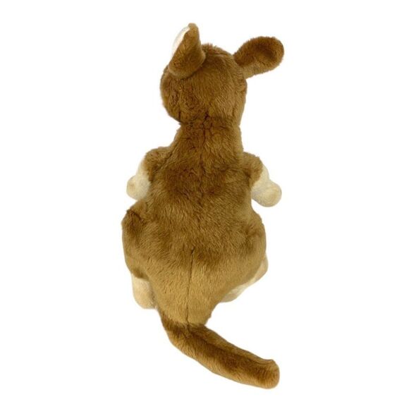 Miyoni By Aurora Kangaroo Mom Plush Brown Tan 13 inch Stuffed Animal 2015 - Picture 3 of 9